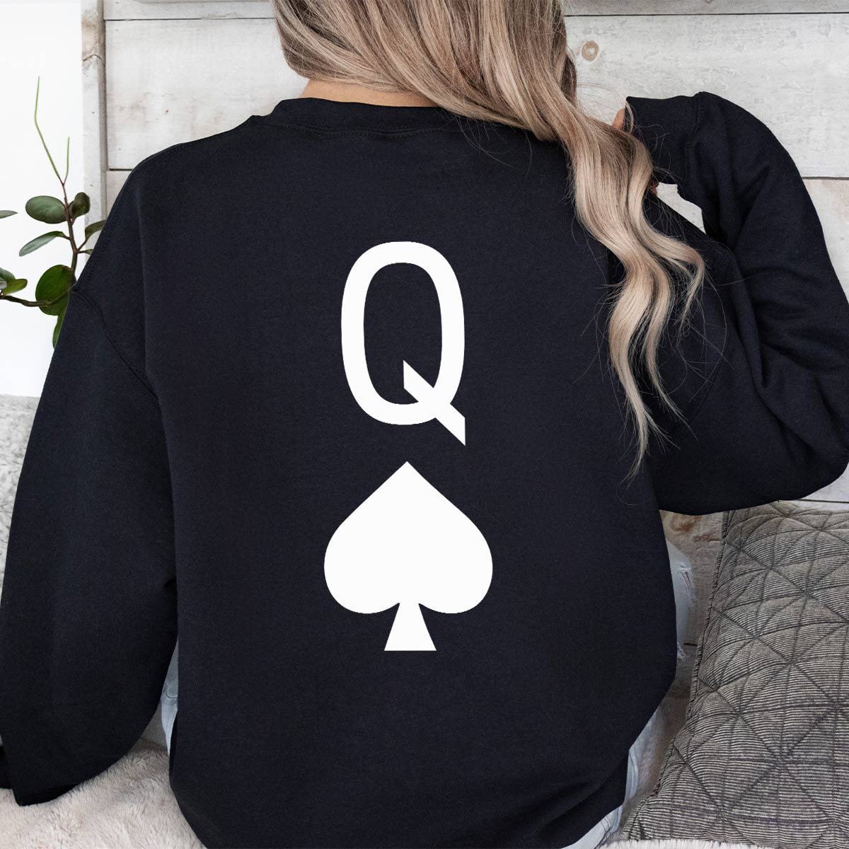 Personalisierbarer Pullover King und Queen, Valentinstag Geschenk, Geschenk Männer, Geschenk Freund, Geschenk Bruder, Geschenke Frauen, Geschenke Freundin, Geschenk Schwester, Witzige Geschenke, Romantische Geschenke, Hochzeitsgeschenk, Kleine Geschenke,