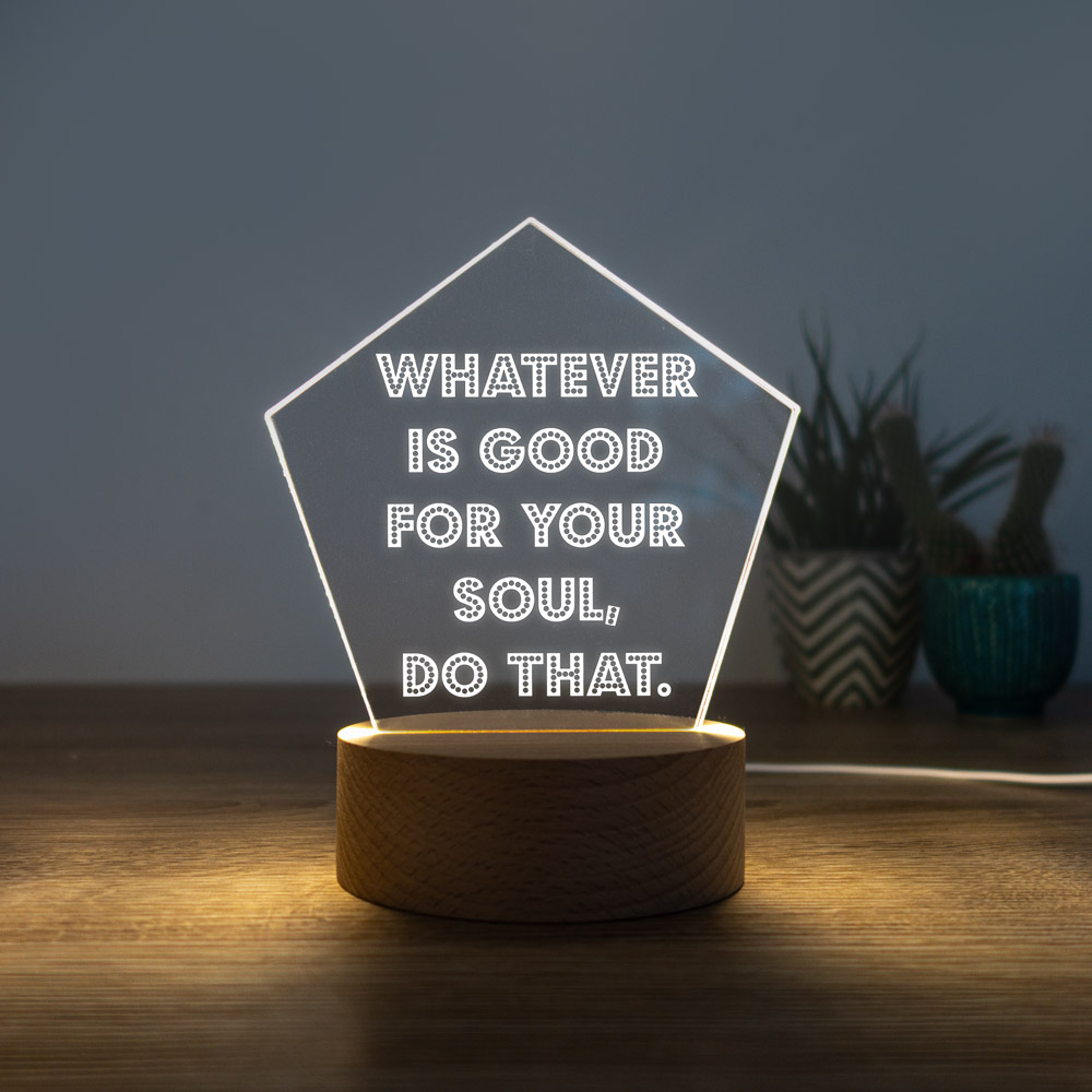 LED-Leuchte mit 5 Zeilen, Valentinstag Geschenk, Witzige Geschenke, Romantische Geschenke, Hochzeitsgeschenk, Geschenk, Geschenkidee