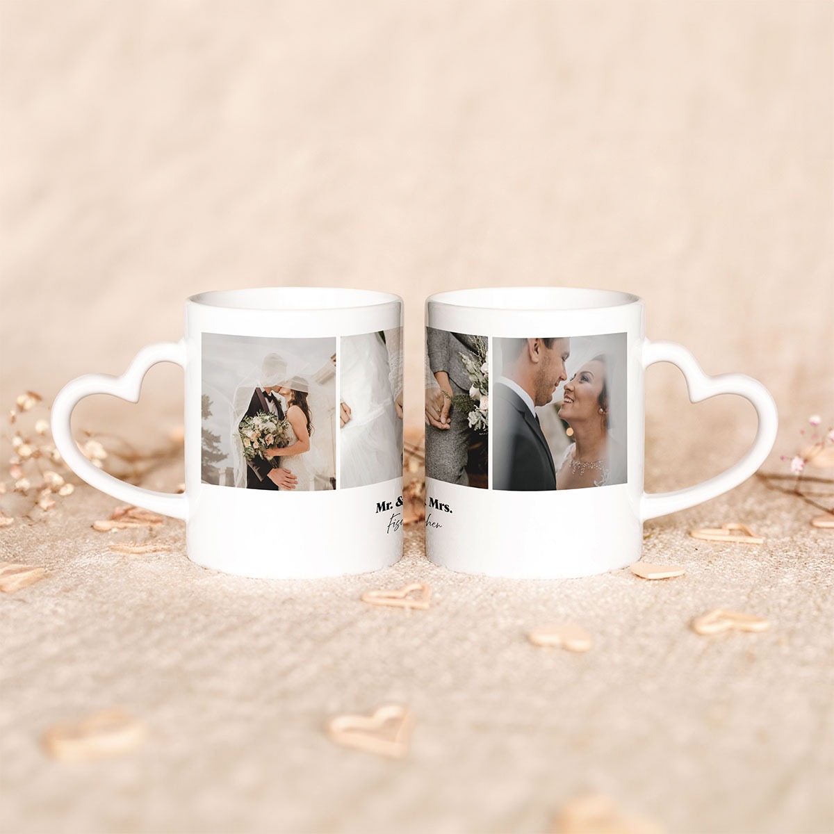 Personalisierbare Tasse mit 3 Fotos und Text, Valentinstag Geschenk, Fotogeschenk, Geschenke Frauen, Geschenke Freundin, Geschenk Schwester, Witzige Geschenke, Romantische Geschenke, Hochzeitsgeschenk, Kleine Geschenke, Geschenk, Geschenkidee