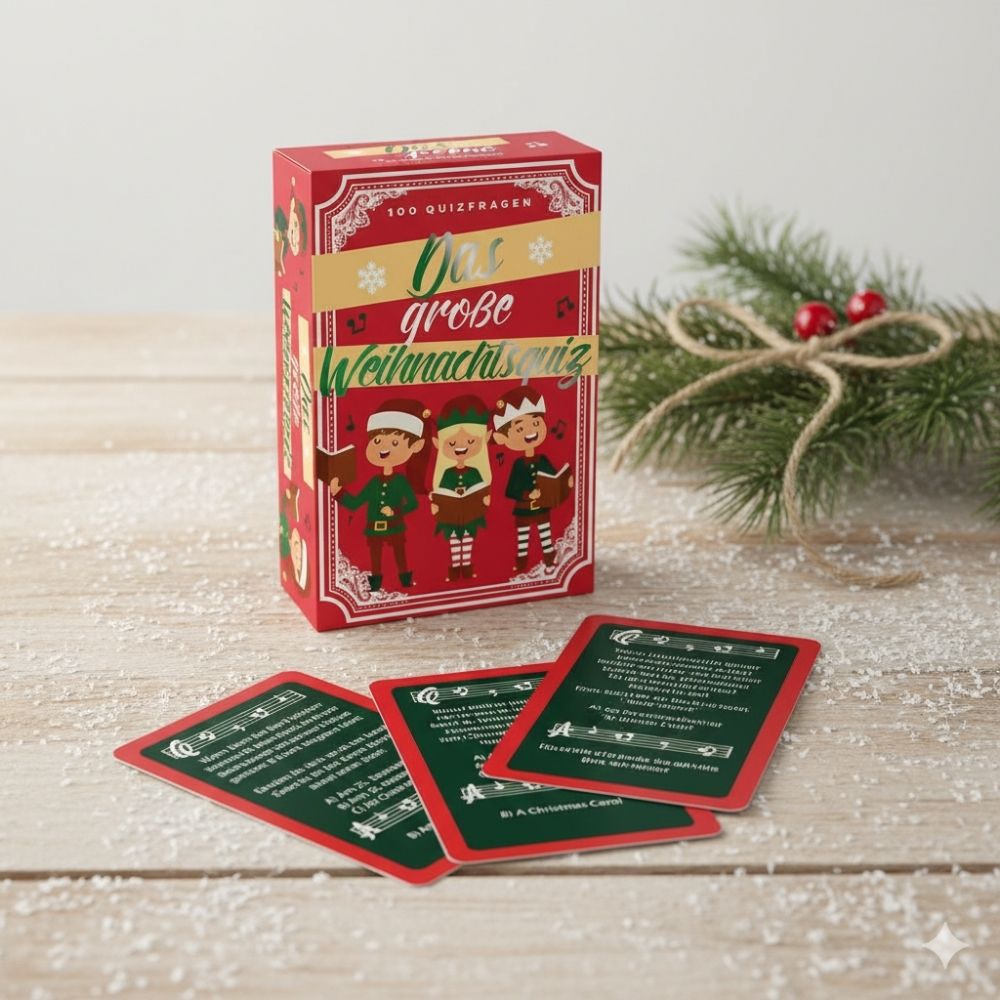 Das große Weihnachtsquiz, Witzige Geschenke, Romantische Geschenke, Hochzeitsgeschenk, Kleine Geschenke, Geschenk, Geschenkidee