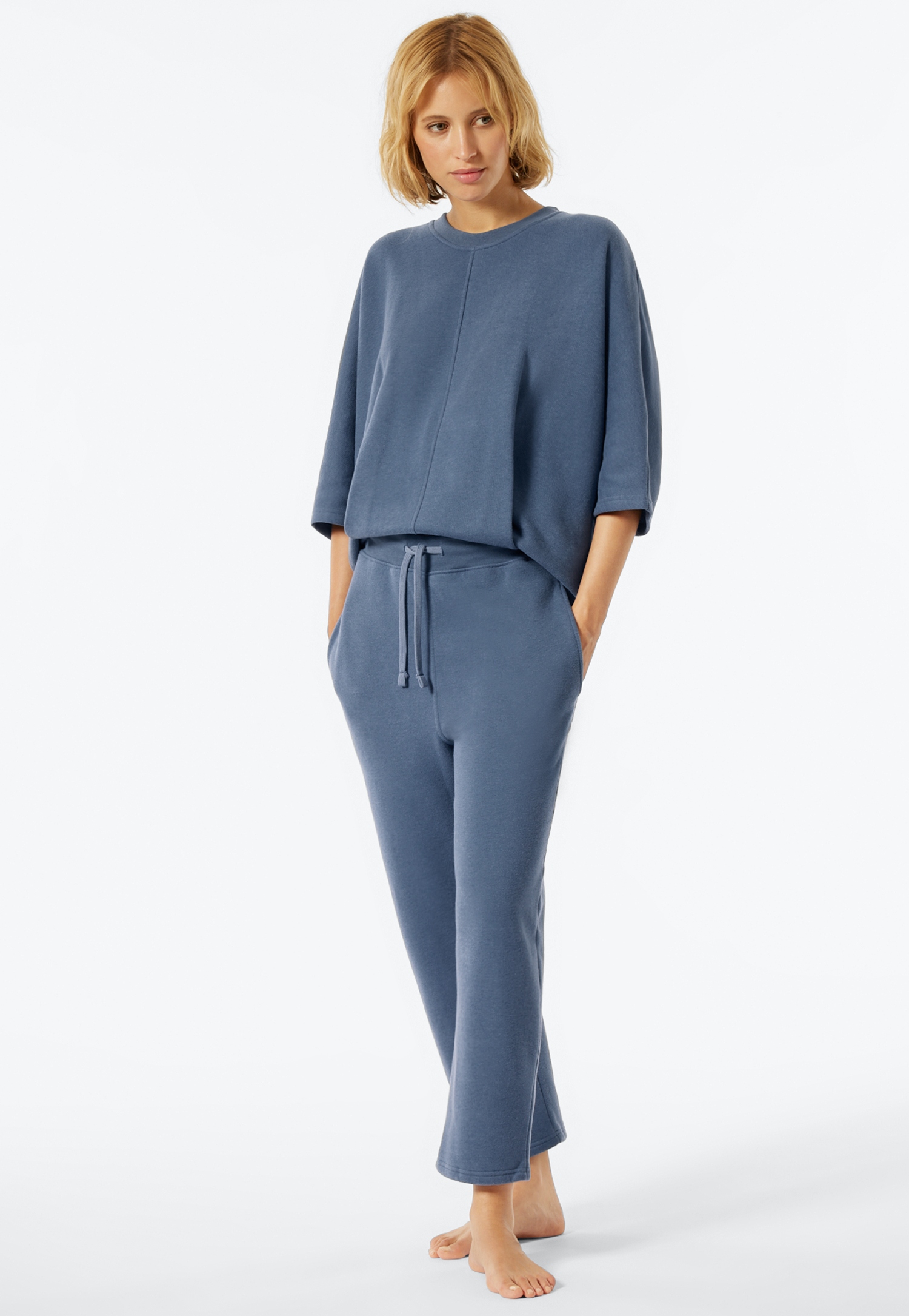 Ballon Pants lang blau - Revival Lena 34