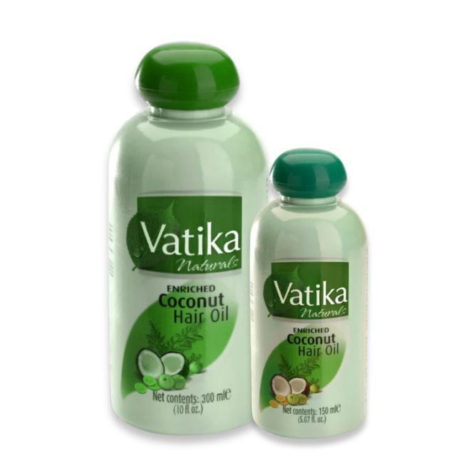 Dabur Vatika Enriched Pure Coconut Hair Oil - angereichertes reines Kokusnuss Haar-Öl