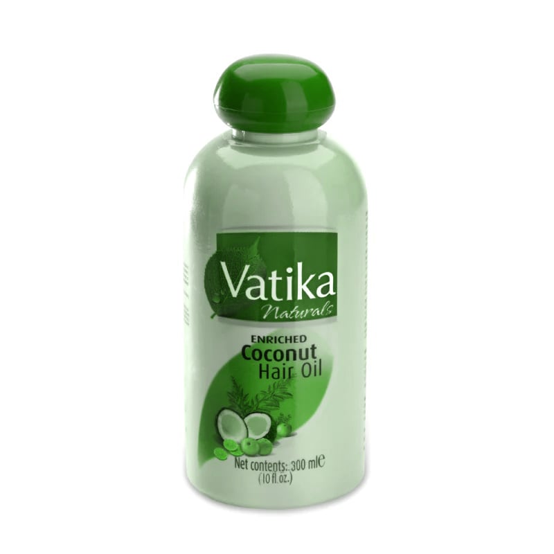 Dabur Vatika Enriched Pure Coconut Hair Oil - angereichertes reines Kokusnuss Haar-Öl 300ml