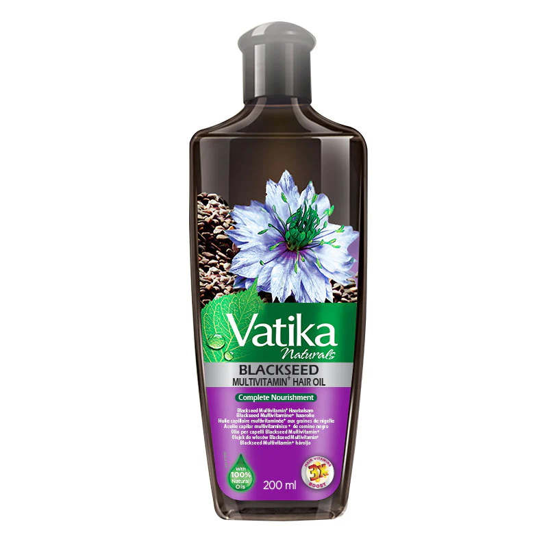 Dabur Vatika Naturals - Haar-Öl angereichert mit Schwarzkümmel