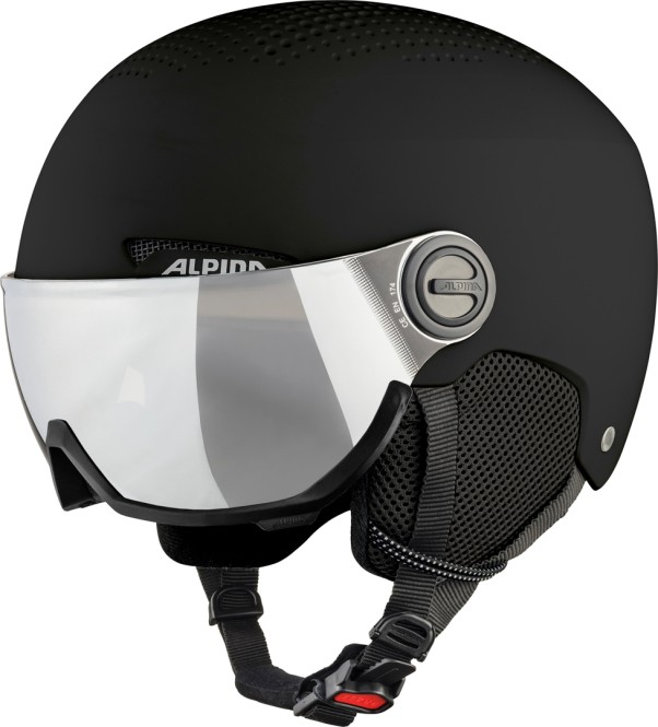ALPINA ARBER VISOR Q-LITE Helm 2026 black matt - 54-58