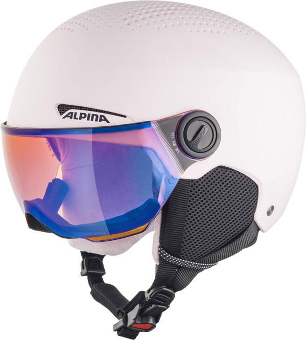 ALPINA ZUPO JR VISOR Q-LITE Helm 2026 rose matt - 51-55