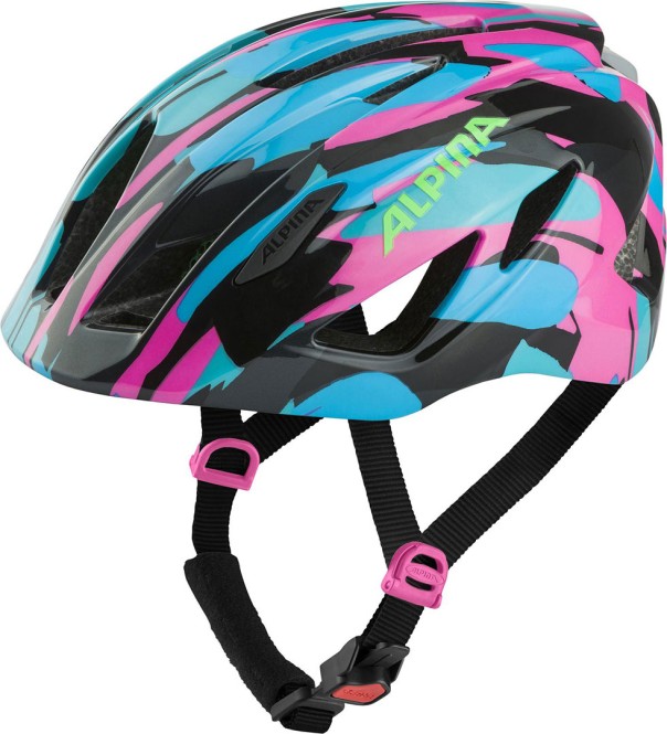 ALPINA PICO FLASH Helm 2026 neon blue/pink gloss - 50-55