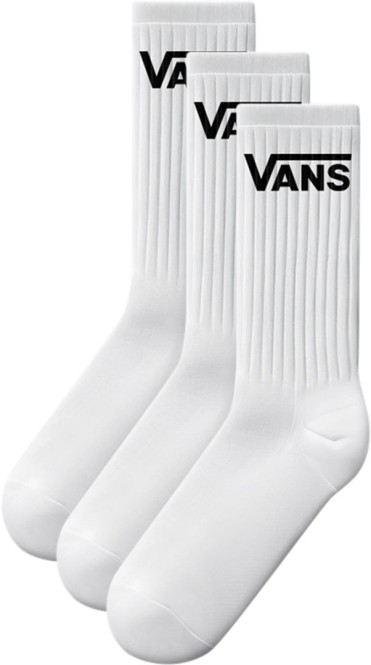 VANS CLASSIC CREW 3er Pack Socken 2026 white - 48-51