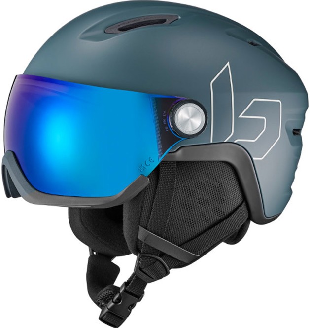 BOLLE V-ATMOS Helm 2026 prussian blue matte/photochromic blue - S
