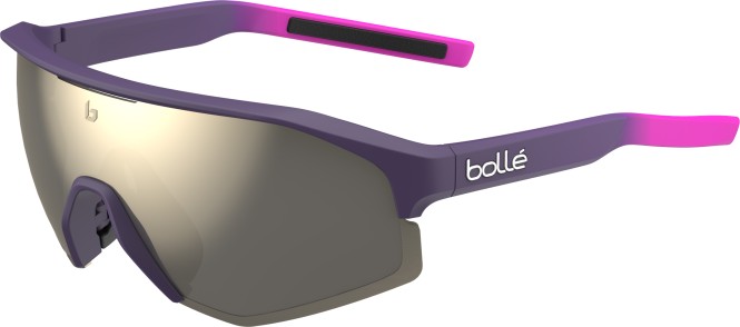 BOLLE LIGHTSHIFTER Sonnenbrille 2024 burgundy pink matte/tns gold