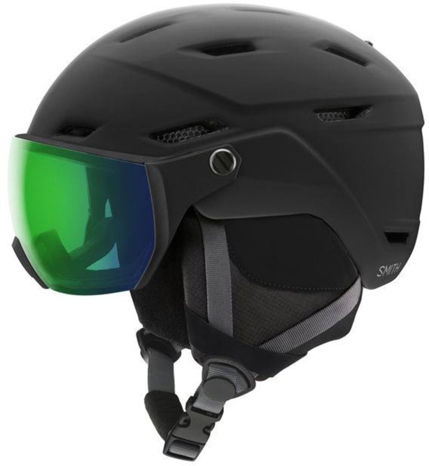 SMITH SURVEY Helm 2026 matte black/chromapop everyday green mirror - S