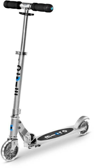 MICRO SPRITE LED Scooter silver mat