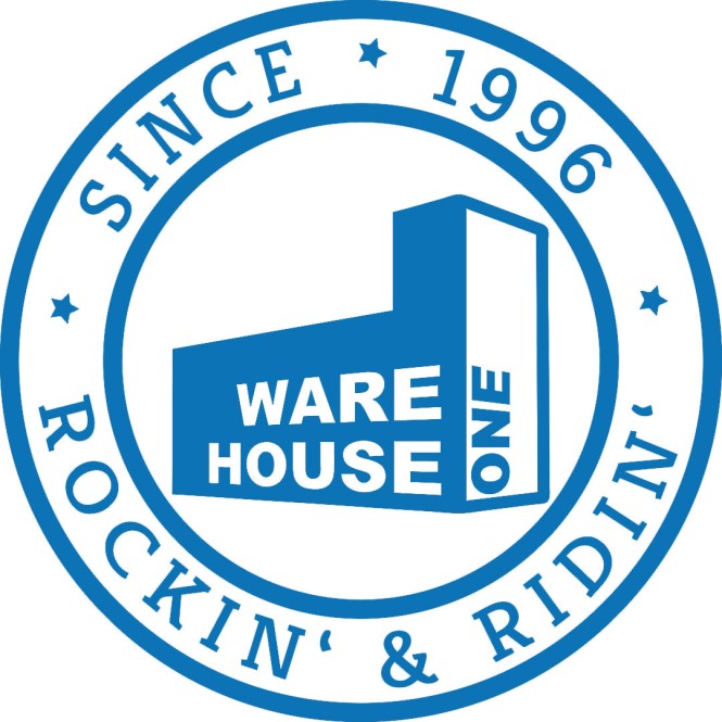 WH1 SINCE 1996 Die Cut Aufkleber blue - 12cm