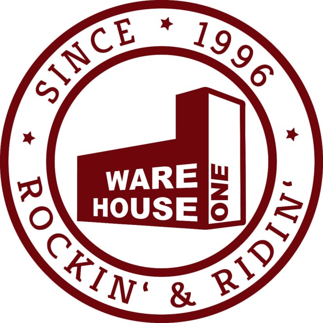 WH1 SINCE 1996 Die Cut Aufkleber burgundy - 20cm