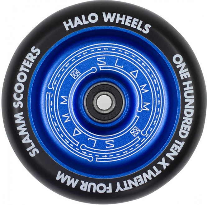 SLAMM HALO DEEP DISH 110mm Rolle 2021 blue