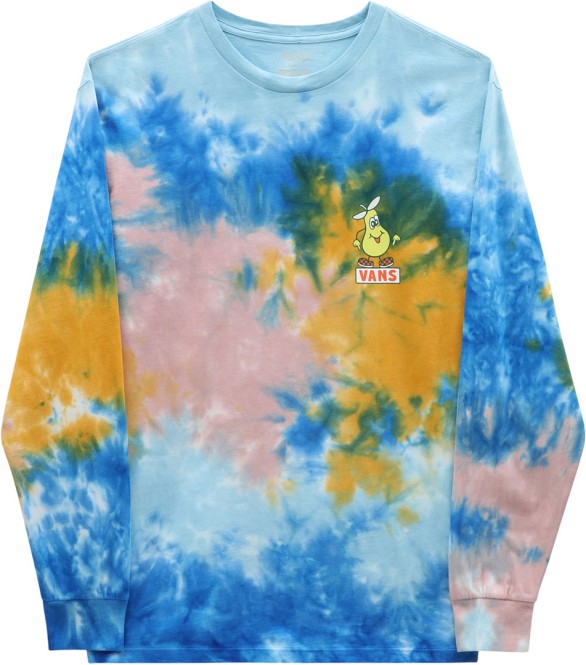 VANS FRESH PEAR TIE DYE Longsleeve 2025 blue glow - S