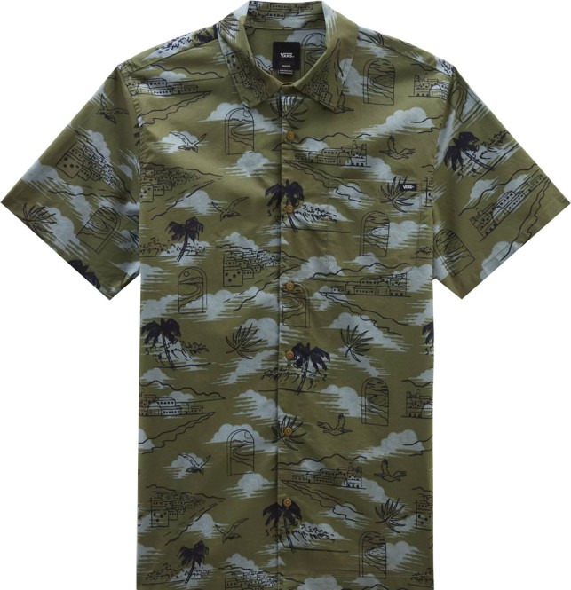 VANS DAVISTA SS Hemd 2024 olivine - S