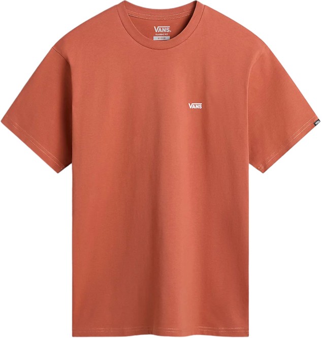VANS LEFT CHEST LOGO T-Shirt 2025 auburn - S