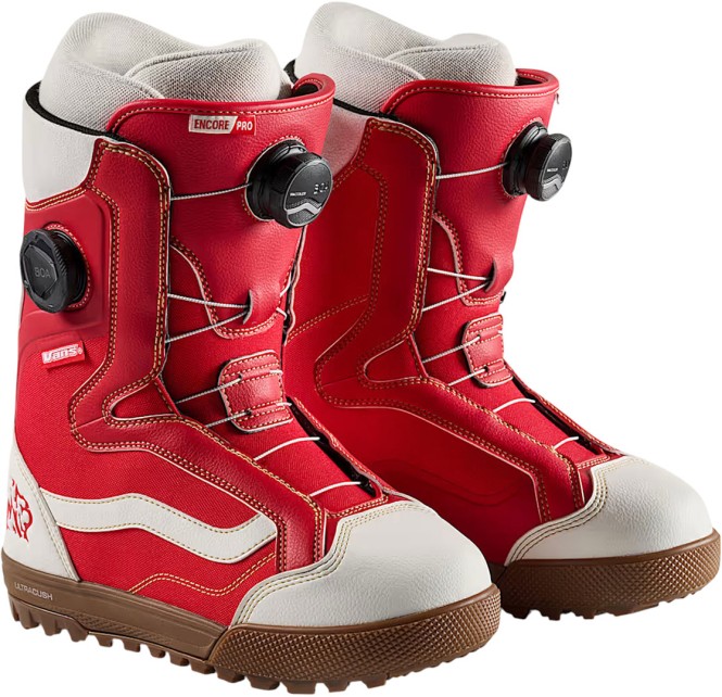 VANS ENCORE PRO WOMEN Boots 2026 racing red/marshmallow - 38
