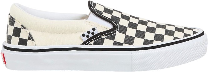 VANS SKATE SLIP-ON Schuh 2025 checkerboard black/off - 38,5