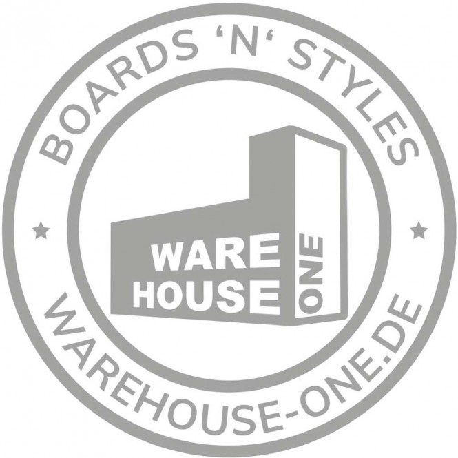 WH1 BOARDS N STYLE Die Cut Aufkleber ice grey - 20cm
