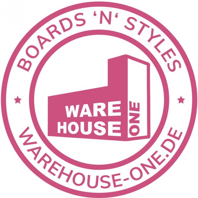 WH1 BOARDS N STYLE Die Cut Aufkleber magenta II - 20cm