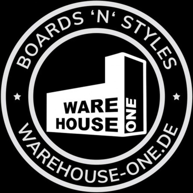 WH1 BOARDS N STYLE Die Cut Aufkleber matte white - 20cm