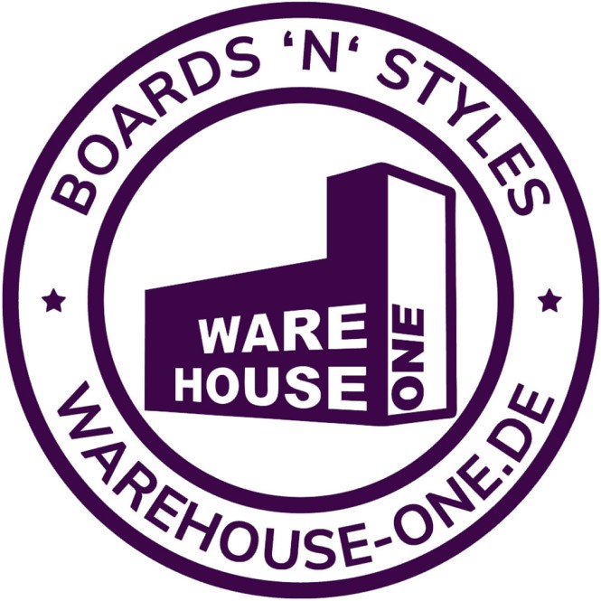 WH1 BOARDS N STYLE Die Cut Aufkleber purple - 12cm