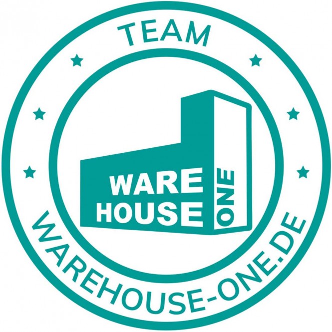 WH1 TEAM Die Cut Aufkleber turquoise - 10cm
