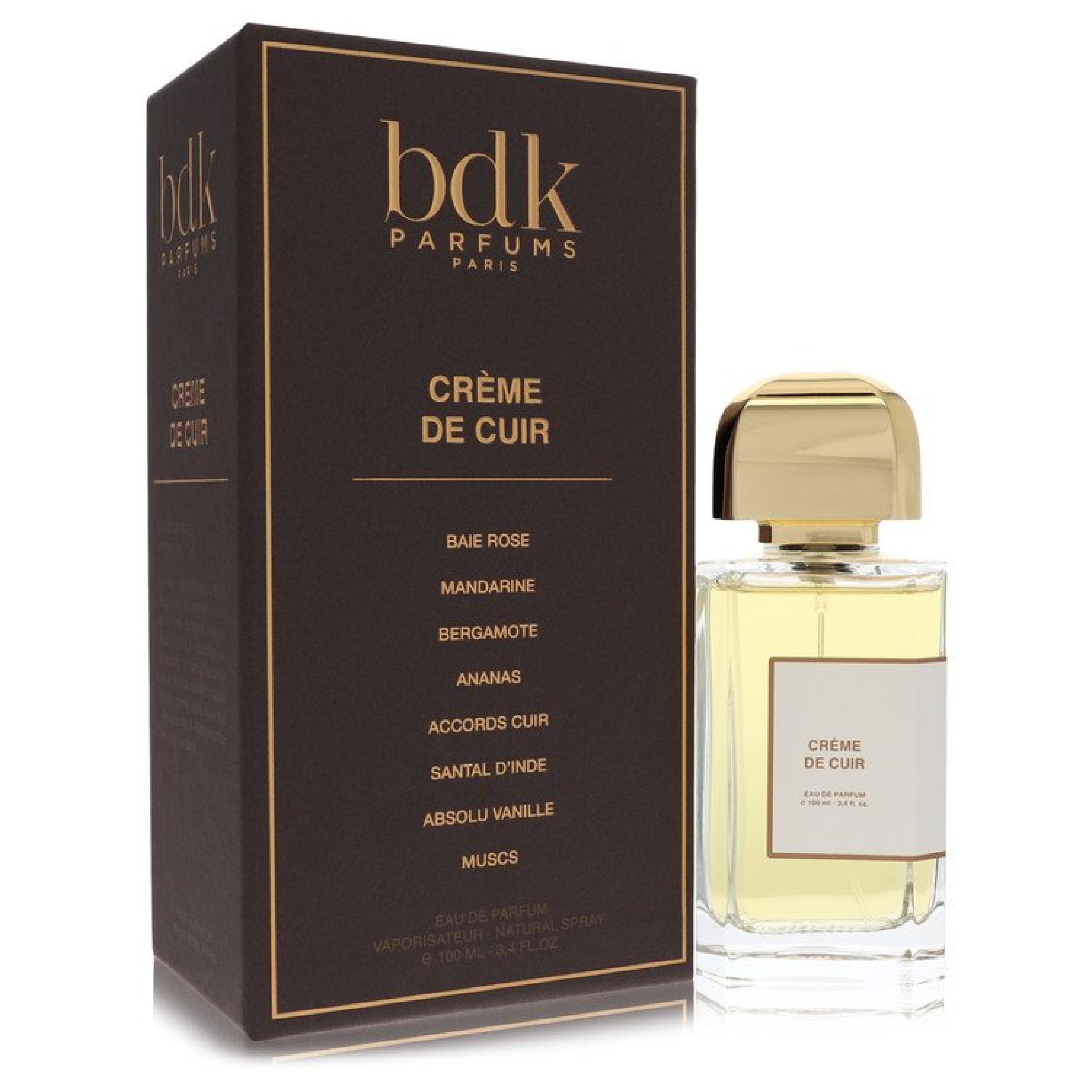 Bdk Parfums Bdk Creme De Cuir Eau De Parfum Spray (Unisex) 101 ml