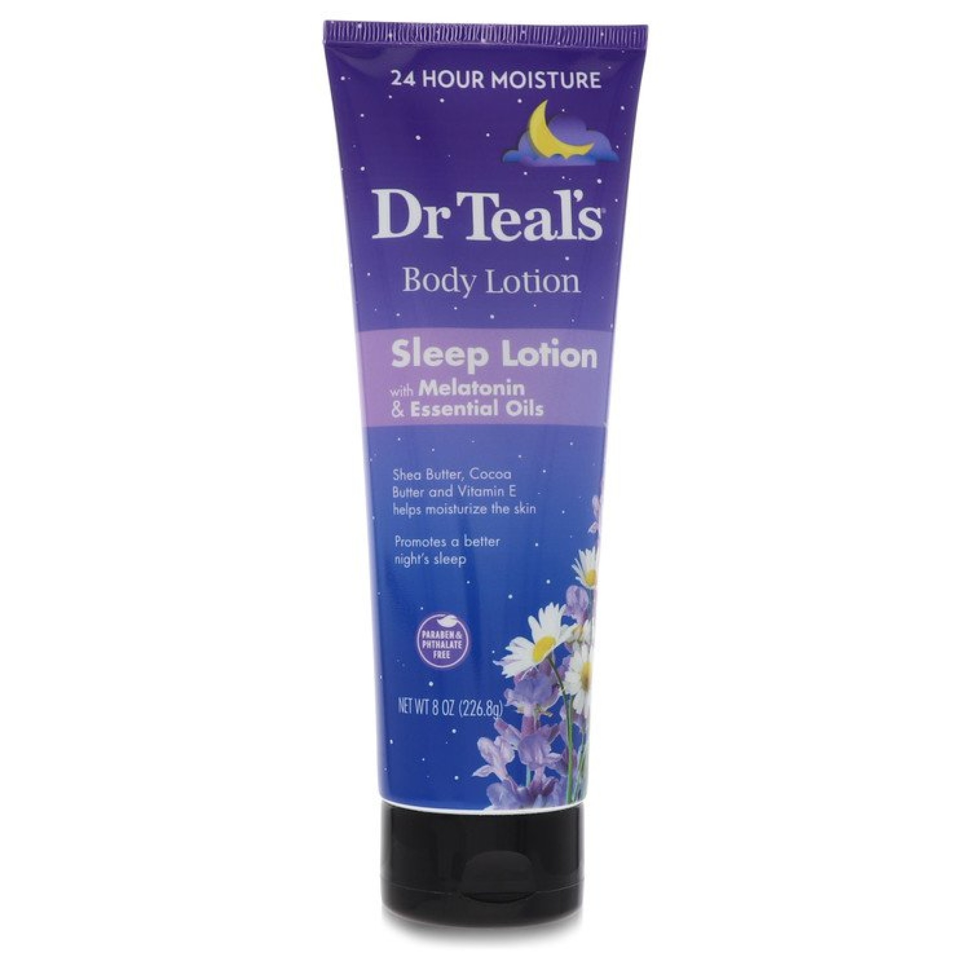 Dr Teal's Sleep Lotion Sleep Lotion with Melatonin & Essential Oils Promotes a better night's sleep (Shea butter, Cocoa Butter and Vitamin E 240 ml