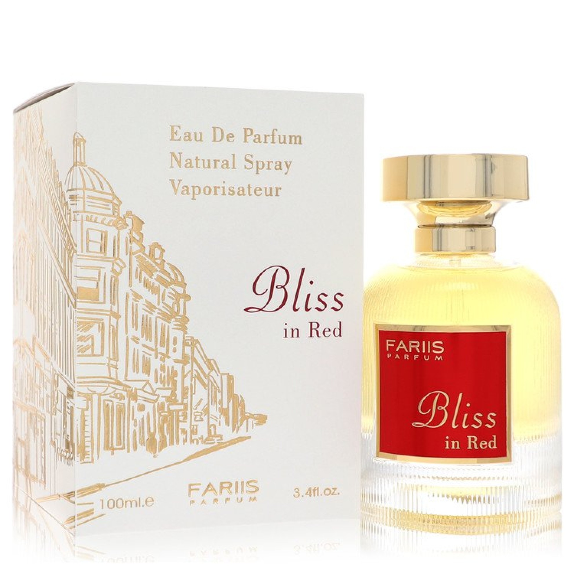 Fariis Parfum Fariis Bliss In Red Eau De Parfum Spray (Unisex) 101 ml