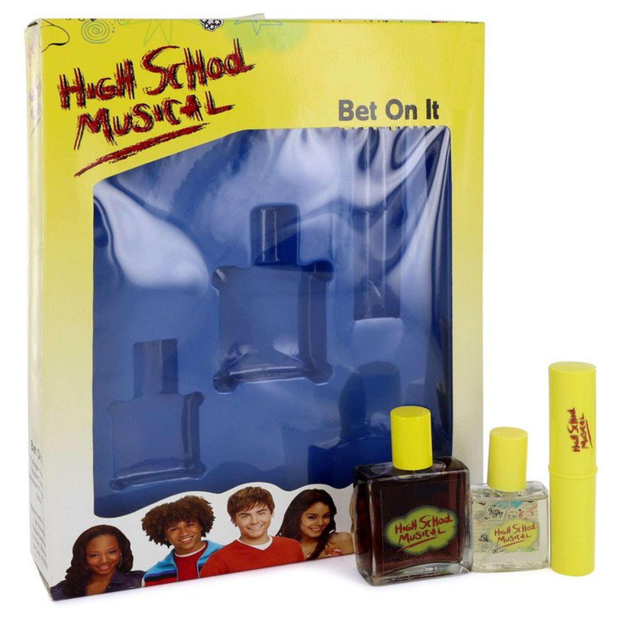 Disney High School Musical Gift Set -- 29 ml Cologne Spray + 1 ml Pocket Spray + 7 ml Shimmer Stick