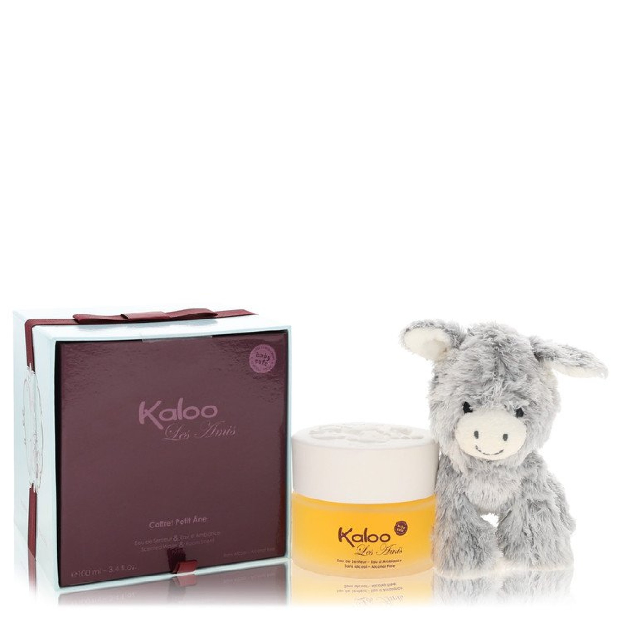Kaloo Les Amis Eau De Senteur Spray / Room Fragrance Spray (Alcohol Free) + Free Fluffy Donkey 100 ml