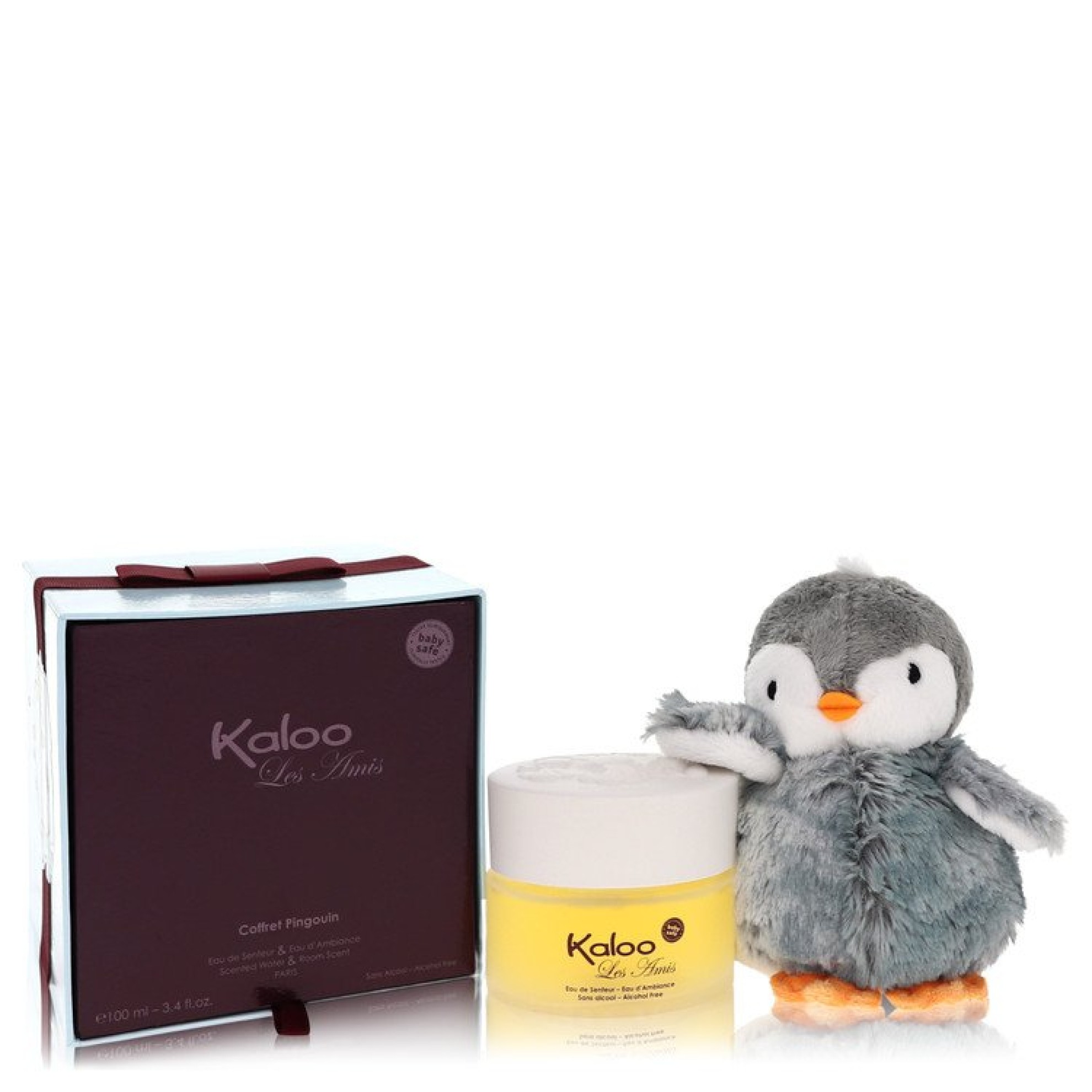 Kaloo Les Amis Alcohol Free Eau D'ambiance Spray + Free Penguin Soft Toy 100 ml