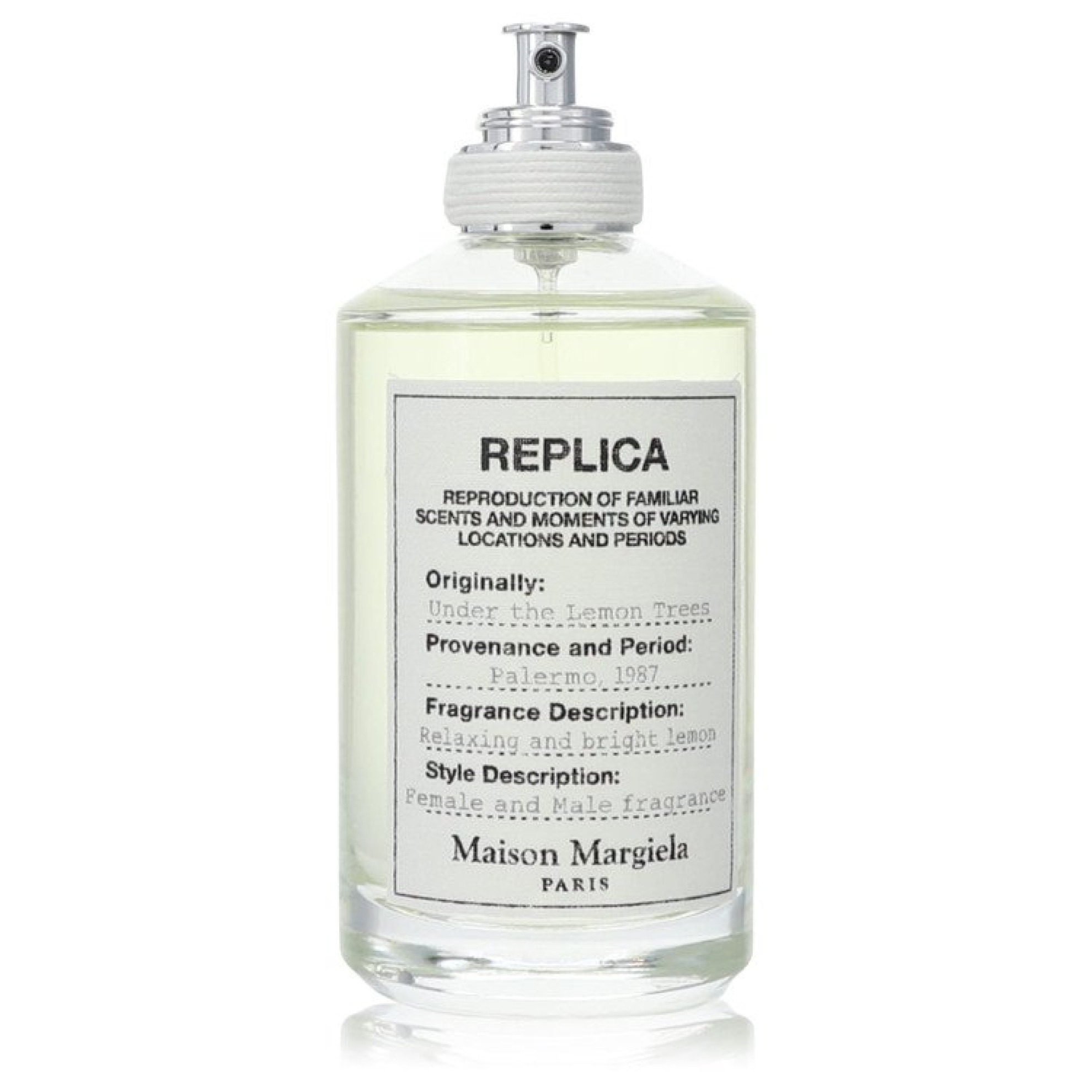 Maison Margiela Replica Under The Lemon Trees Eau De Toilette Spray (Unisex Tester) 100 ml