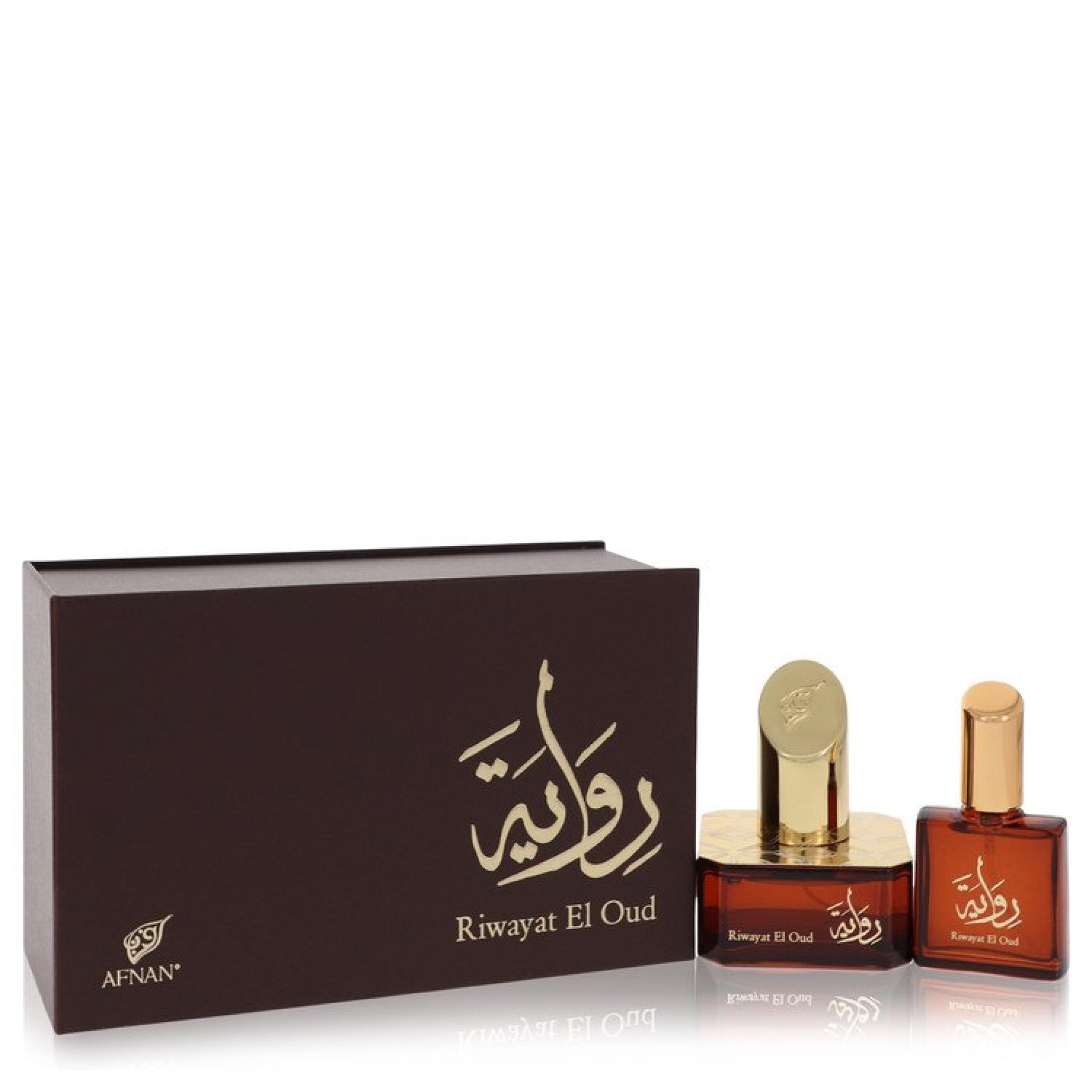 Afnan Riwayat El Oud Eau De Parfum Spray + Free 19 ml Travel EDP Spray 50 ml