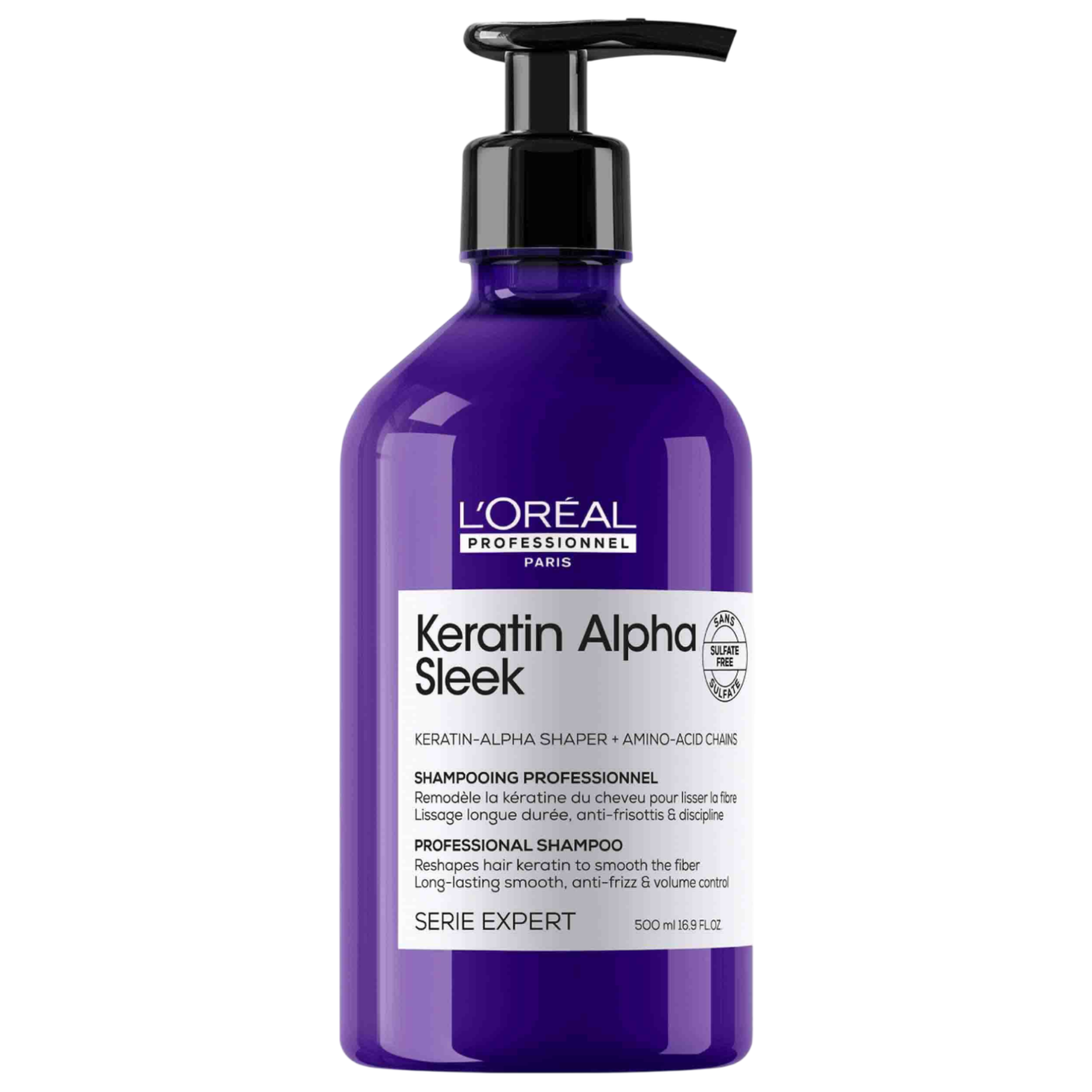 L'Oréal Professionnel SE Keratin Alpha Sleek Shampoo 500ml