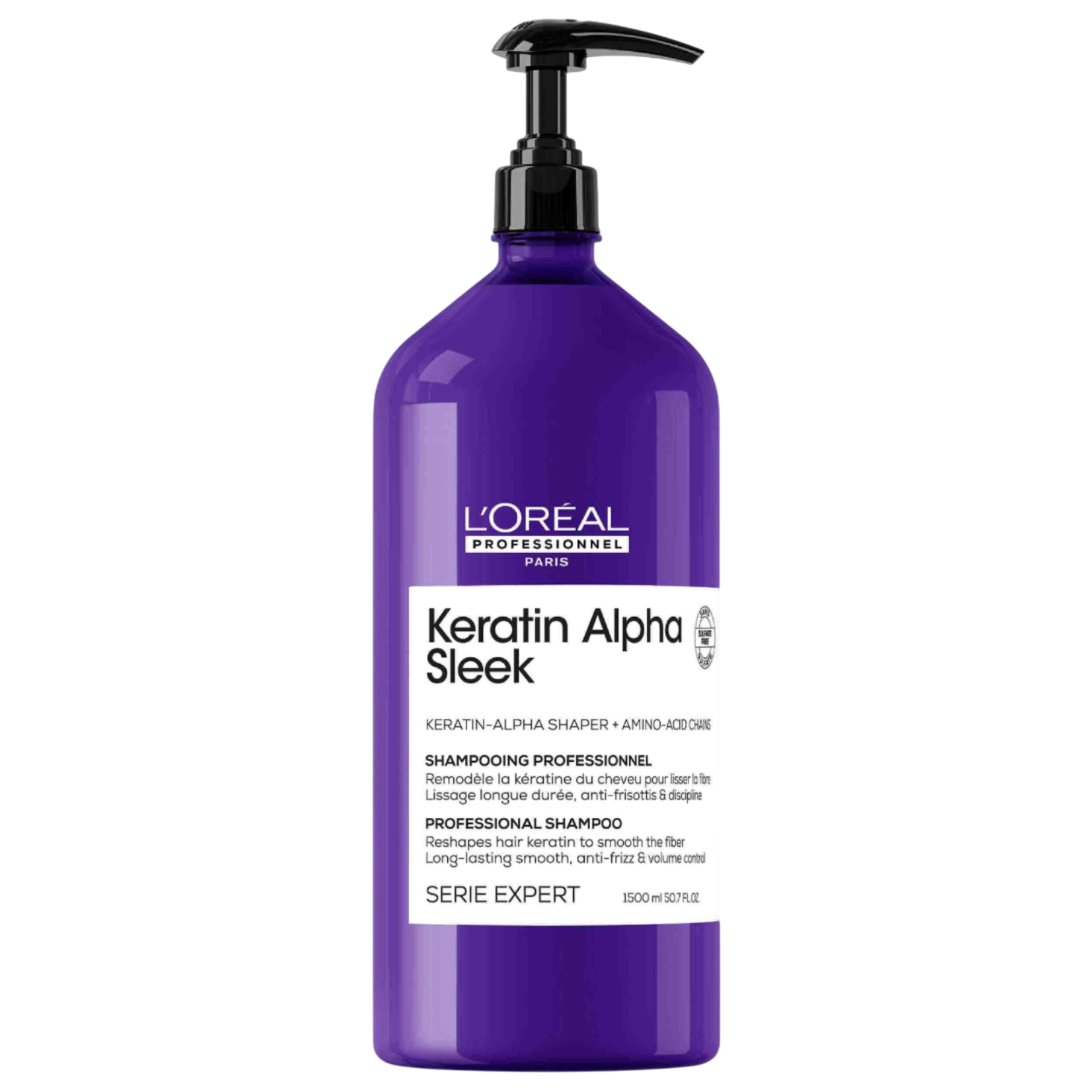 L'Oréal Professionnel SE Keratin Alpha Sleek Shampooing 1500ml