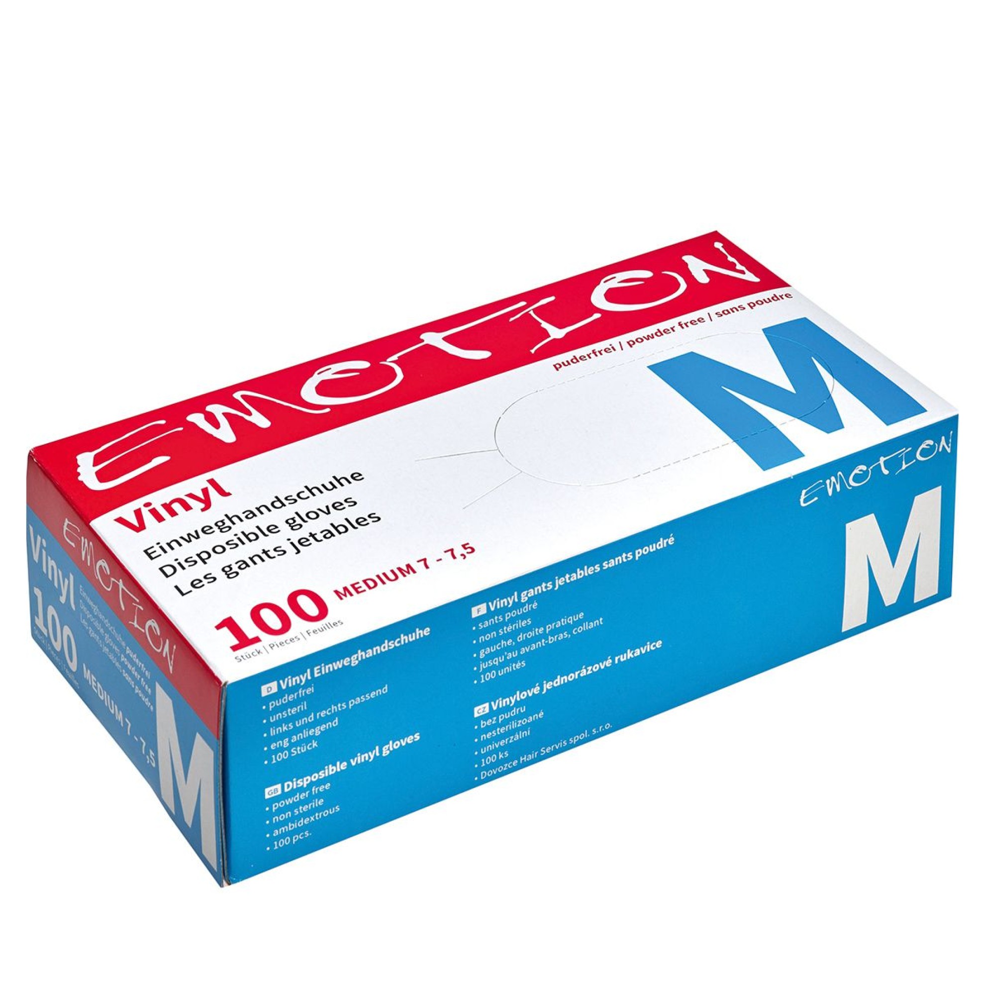 Efalock vinyl disposable gloves powder-free M