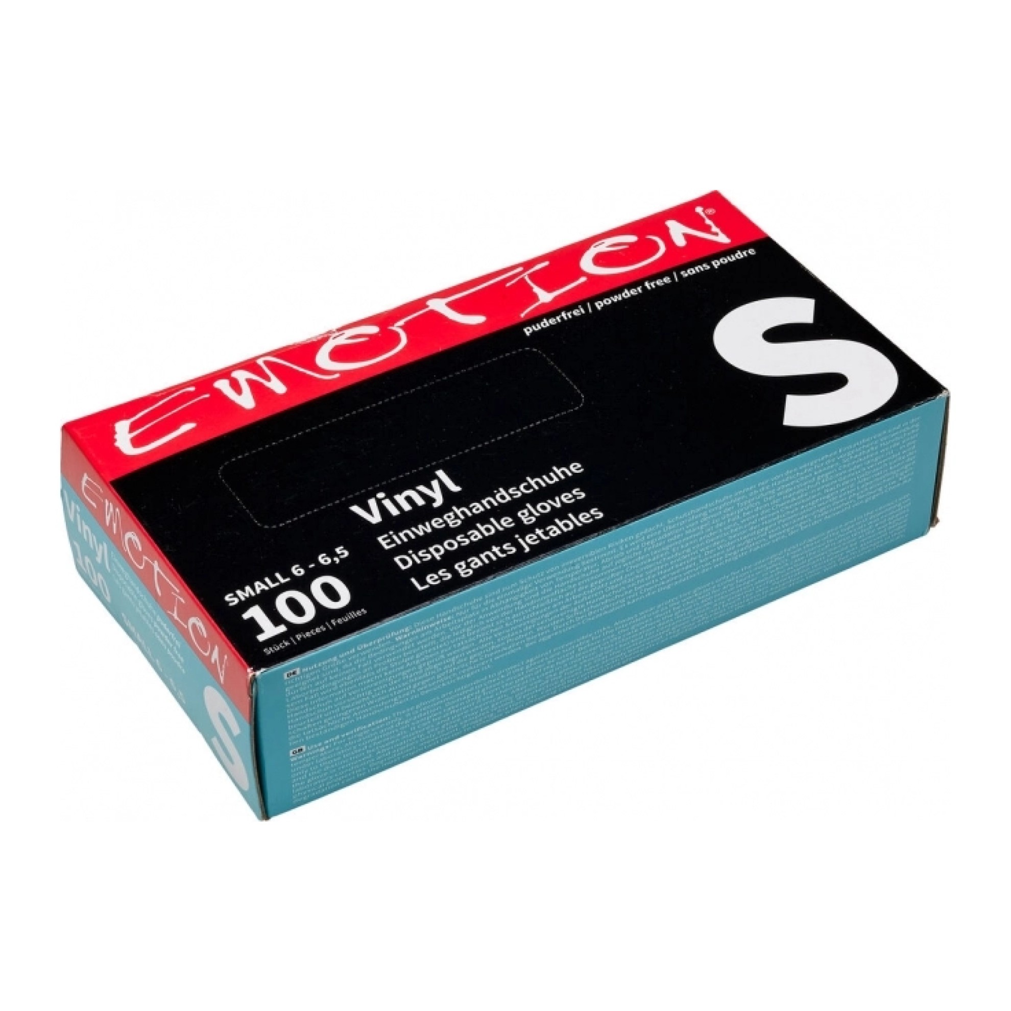 Efalock Emotion Vinyl Gloves sw S powder-free