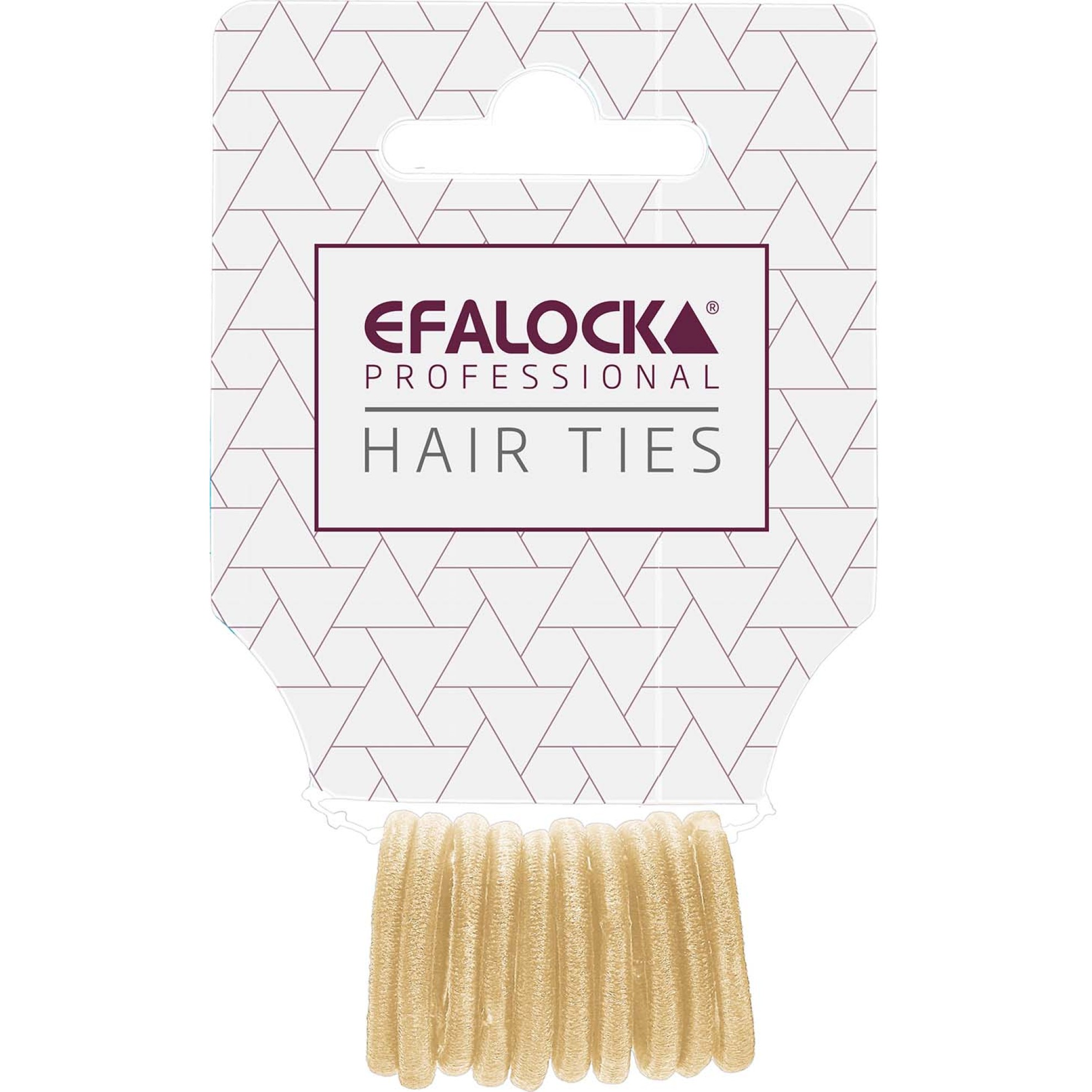 Efalock Haargummi mini blond 10Stk