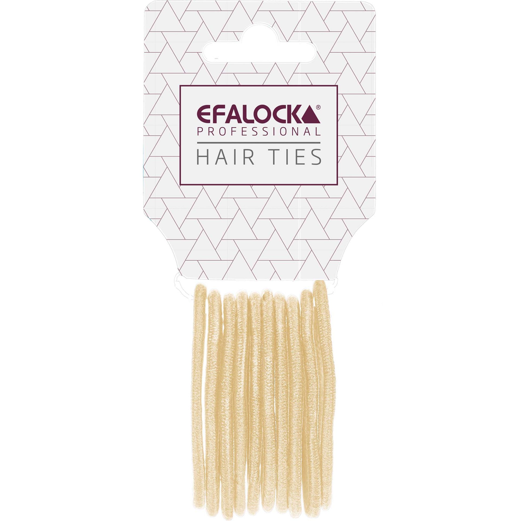 Efalock Haargummi blond 10Stk