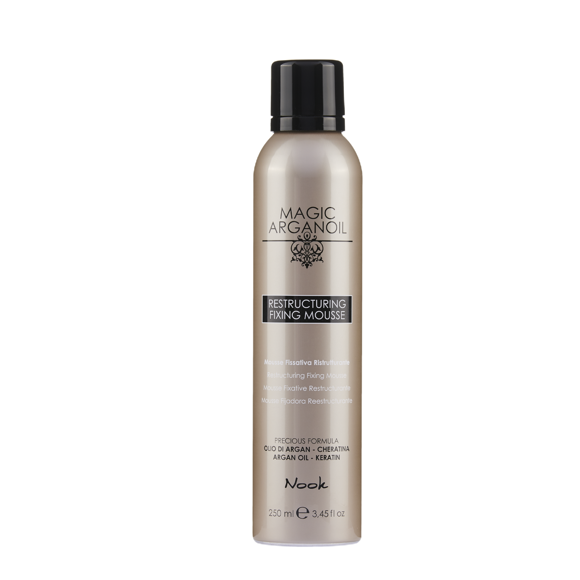 Nook Magic Arganoil Secret Restructuring Fixing Mousse 250ml