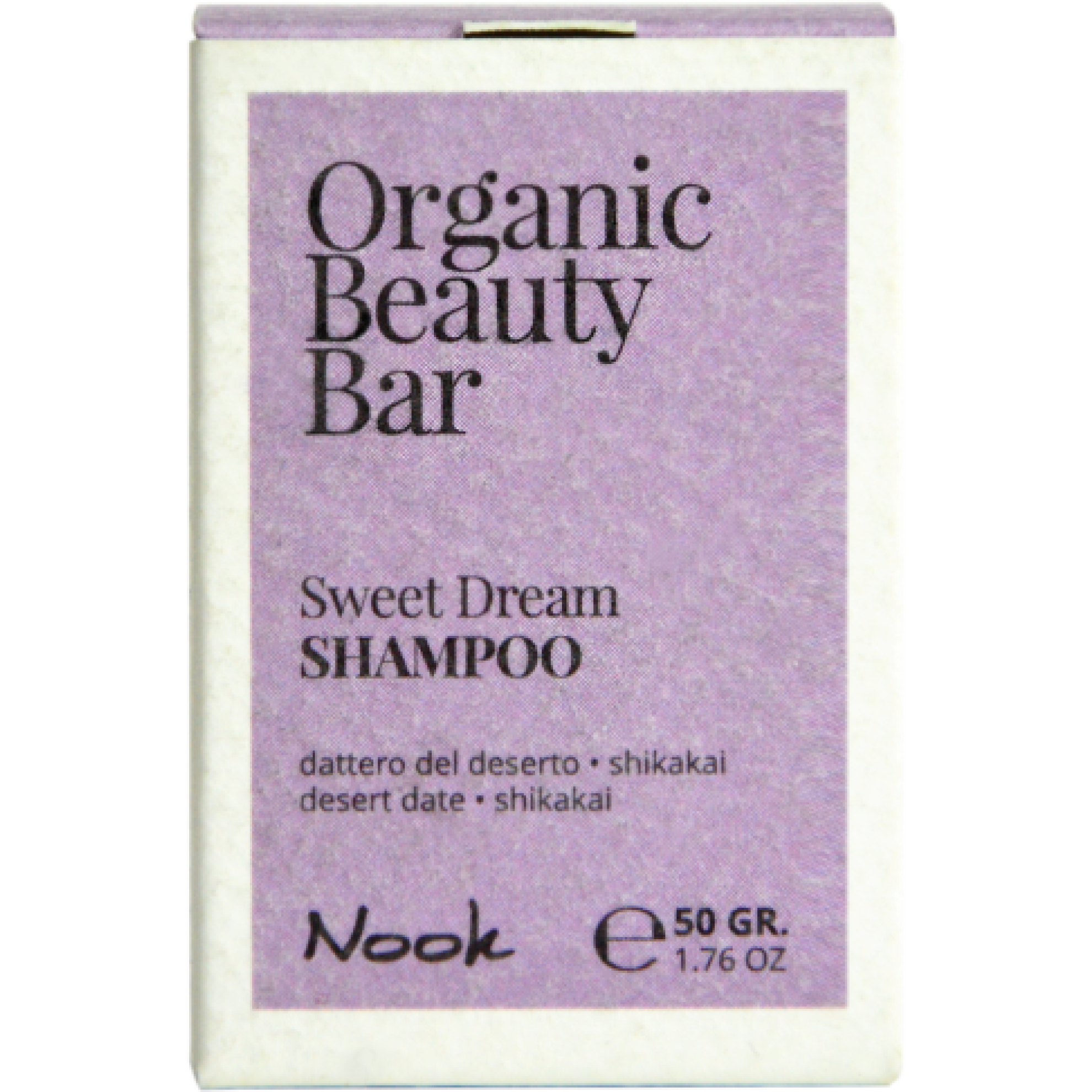 Nook NOOK Organic Beauty Bar SWEET DREAM - day and treated solid shampoo 50gr