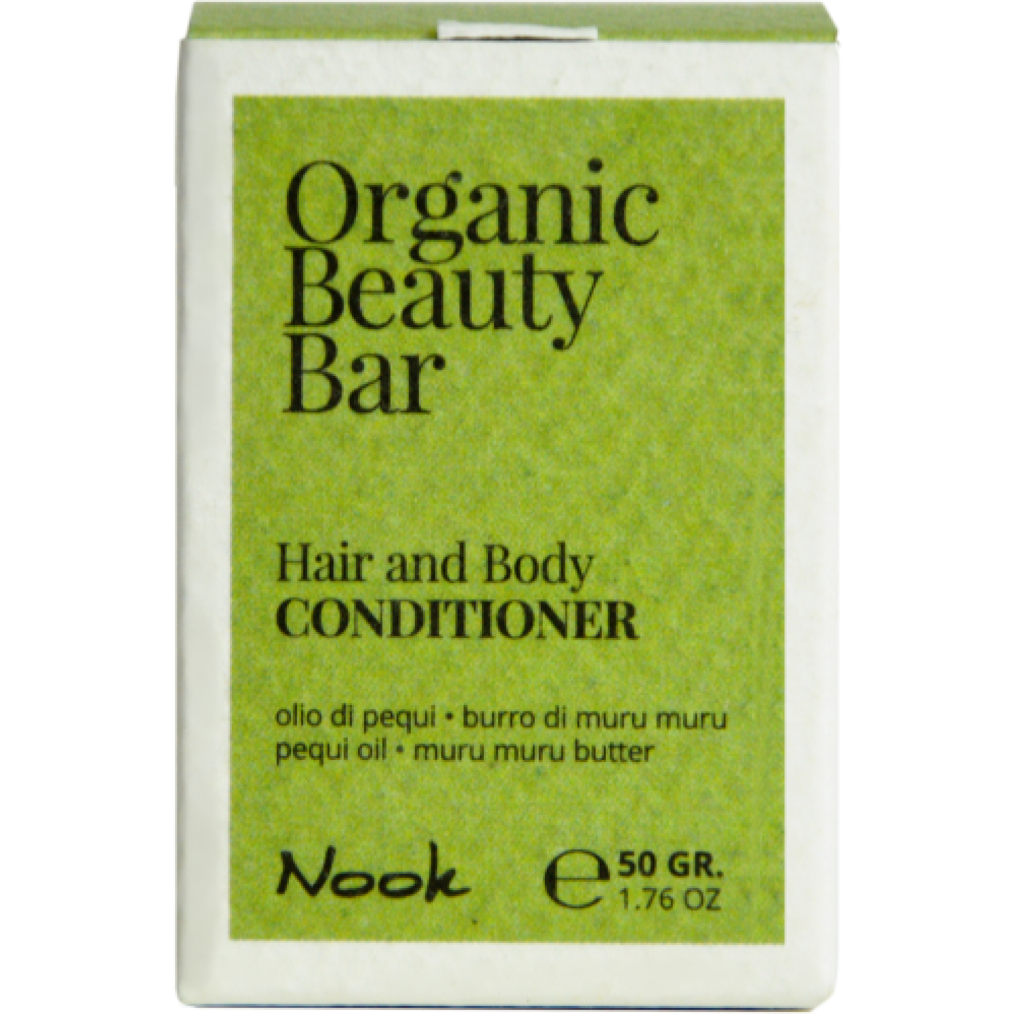 Nook Organic Beauty Bar HAIR AND BODY CONDITIONER - solid conditioner for body a