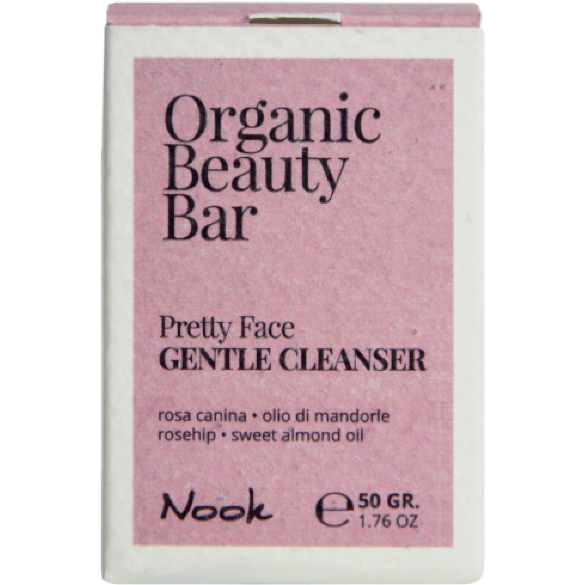 Nook NOOK Organic Beauty Bar PRETTY FACE CLEANSER AND SCRUB - gentle exfoliating soli