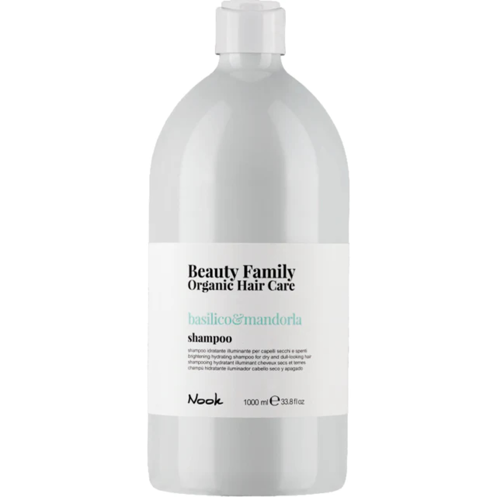 Nook Beauty Family Shampoo Basilico&Mandorla 1000m