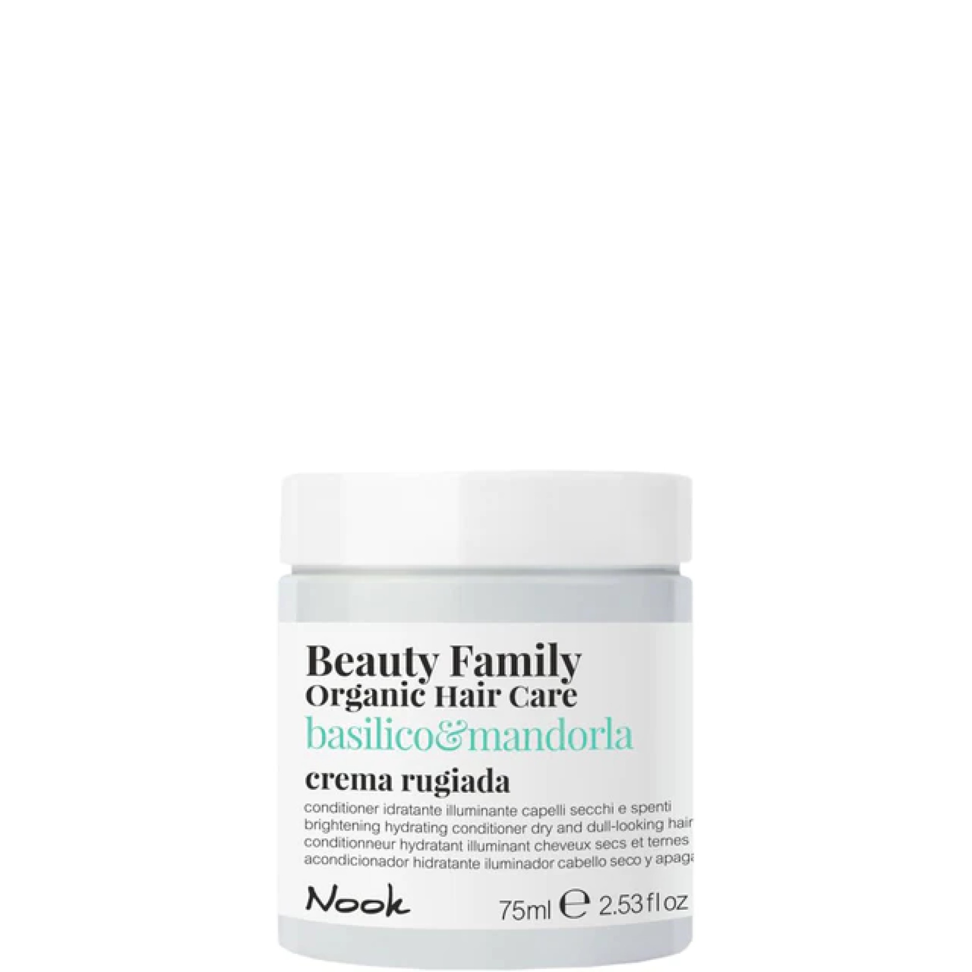 Nook Beauty Family Crema Rugiada Basilico&Mandorla 75ml