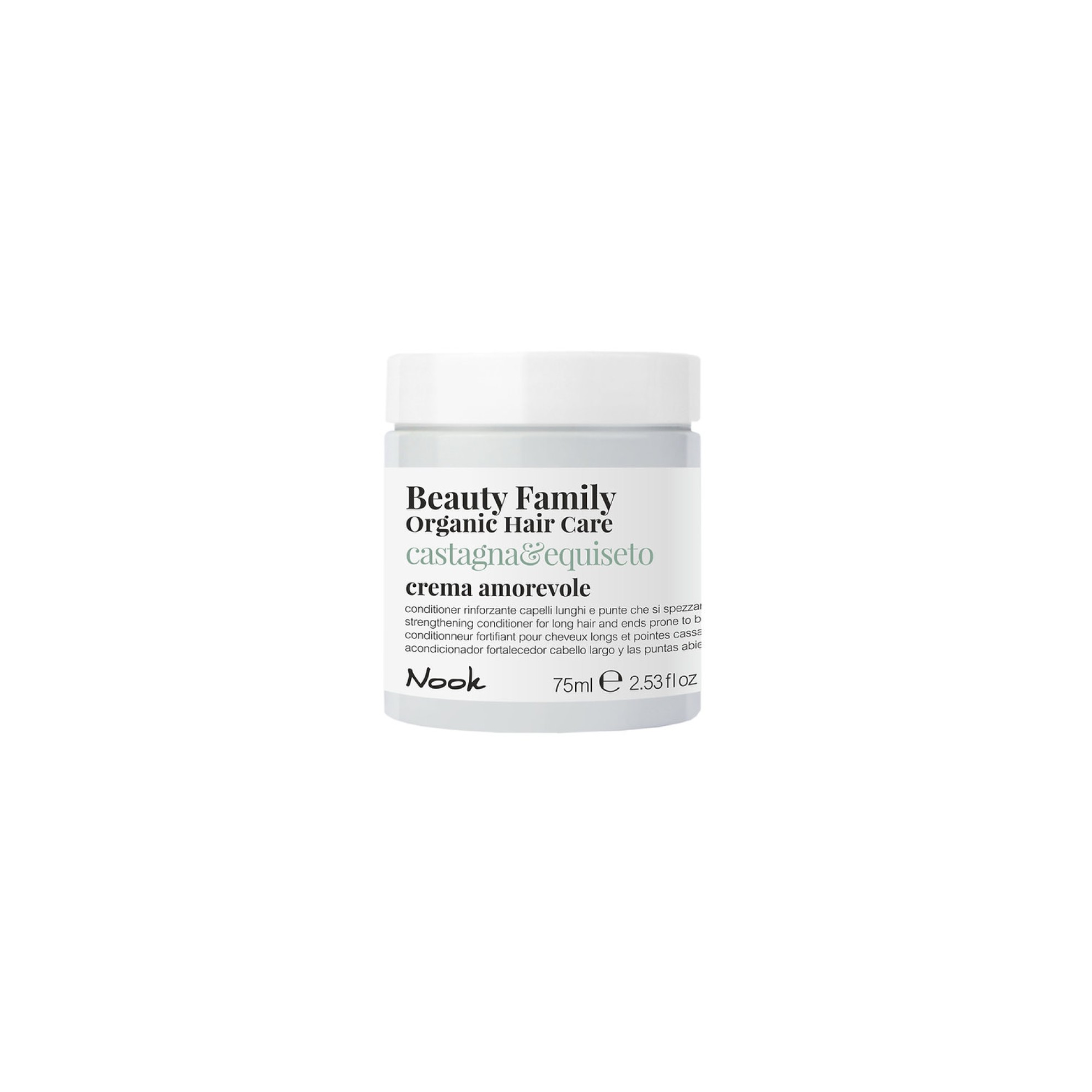 Nook Beauty Family Crema Amorevole Castagna&Equiseto 75ml